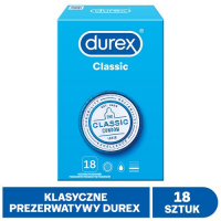 DUREX CLASSIC prezerwatywy 18 sztuk