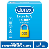DUREX EXTRA SAFE prezerwatywy  3 sztuki
