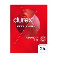 DUREX Feel Thin Cienkie prezerwatywy, 24szt.