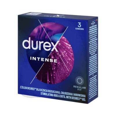 DUREX INTENSE prezerwatywy 3 sztuki