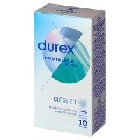 DUREX INVISIBLE Close fit prezerwatywy 10 sztuk