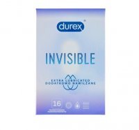 DUREX INVISIBLE dodatkowe nawilżenie prezerwatywy 16 sztuk