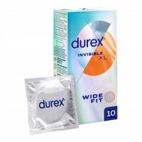 DUREX INVISIBLE XL prezerwatywy 10 sztuk