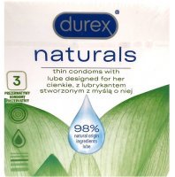 DUREX NATURALS prezerwatywy 3 sztuki