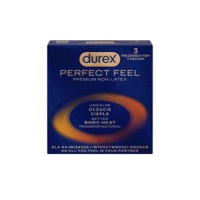 Durex Perfect Feel Prezerwatywy, 3 szt.