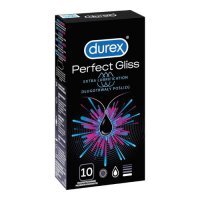 DUREX PERFECT GLISS Prezerwatywy, 10 szt.