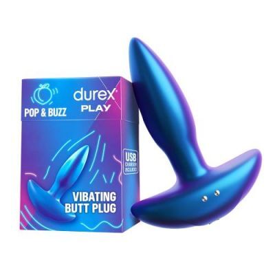 DUREX Play Pop & Buzz Wibrujący korek analny