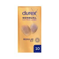 DUREX Sensual Extra Lube Supercienkie prezerwatywy dodatkowo nawilżane, 10szt.