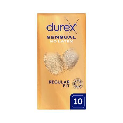 DUREX Sensual No Latex Prezerwatywy nielateksowe, 10szt.