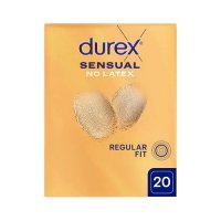 DUREX Sensual No Latex Prezerwatywy nielateksowe, 20szt.