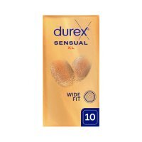 DUREX Sensual XL Cienkie prezerwatywy, 10szt.