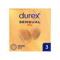 DUREX Sensual XL Cienkie prezerwatywy, 3szt.