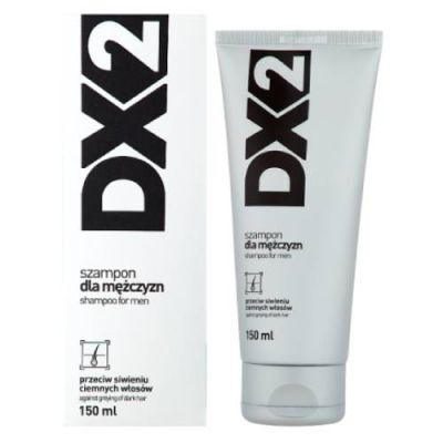 DX2 szampon przeciw siwieniu ciemnych włosów 150 ml SREBRNY