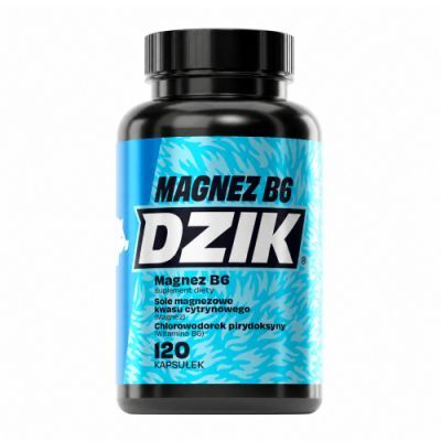 Dzik Magnez + Witamina B6, 120 kaps.