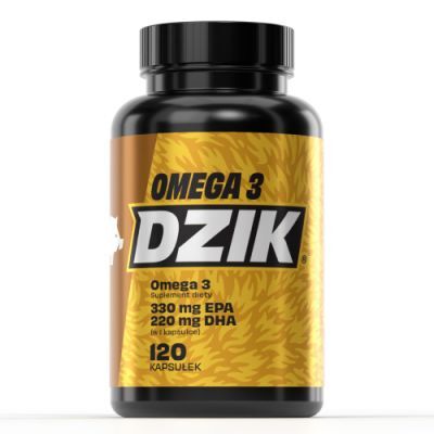 Dzik Omega 3, 120 kaps.