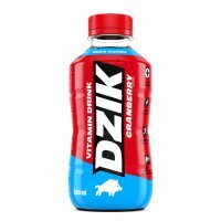 Dzik Vitamin Drink Cranberry Napój niegazowany o smaku żurawinowym, 500 ml