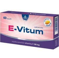 E-VITUM Witamina E 180 mg 60 kapsułek