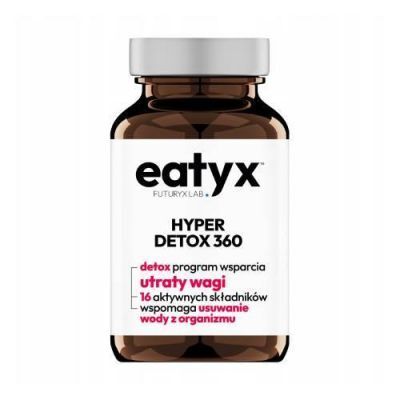 EATYX Hyper Detox 360, 60 kapsułek  KRÓTKA DATA  31.01.2025