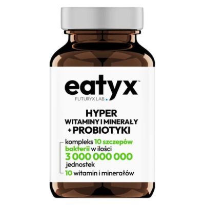 EATYX HYPER Witaminy i minerały + Probiotyki, 60 kaps.