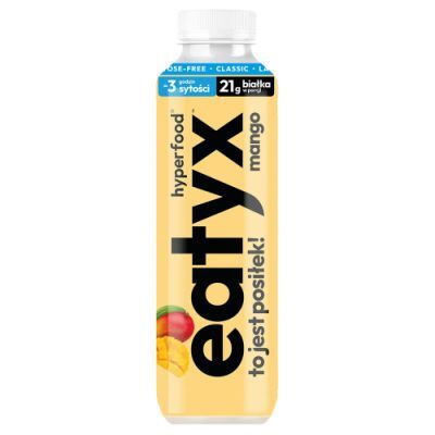 EATYX Zbilansowany pełnowartościowy posiłek gotowy do spożycia Mango bez laktozy, 300 ml