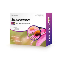 ECHINACEA 100 mg 50 kapsułek Activlab Pharma  DATA WAŻNOŚCI 27.11.2022