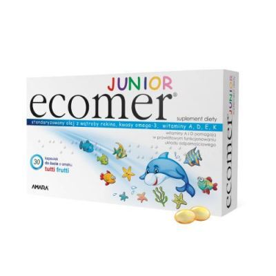 Ecomer Junior, 30kaps. do żucia