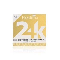 EFEKTIMA 24K Krem do twarzy dzień/noc 50+, 50ml