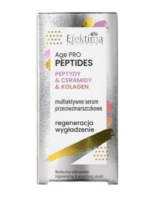 EFEKTIMA AGE PRO PEPTIDES Multiaktywne serum przeciwzmarszczkowe Regeneracja Wygładzenie 50 ml