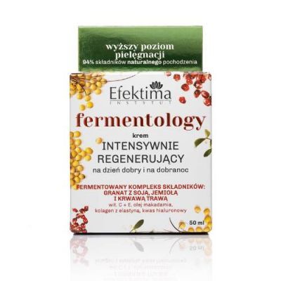 EFEKTIMA FERMENTOLOGY Krem Intensywnie regenerujący na dzień dobry i dobranoc, 50ml