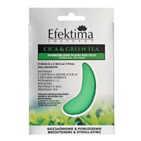 EFEKTIMA Hydrożelowe płatki pod oczy Cica &amp; Green Tea, 2 szt.