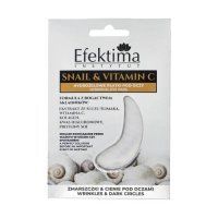 EFEKTIMA SNAIL &amp; VITAMIN C Hydrożelowe płatki pod oczy, 2szt.