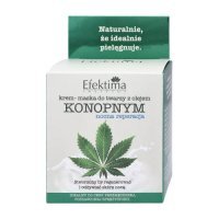 EFEKTIMA Krem-maska do twarzy z olejem konopnym, 50ml