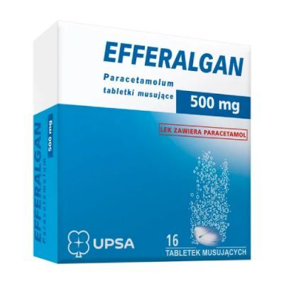 EFFERALGAN 500 mg 16 tabletek musujących