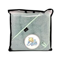 EGA KIDS Okrycie kąpielowe z kapturkiem  75/75 miętowy