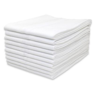 EGA KIDS Pielucha tetrowa biała 50/80cm, 10 szt.