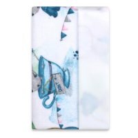 EGA KIDS Pielucho-ceratka flanelowa Myszka w filiżance 60x50cm, 1 szt.