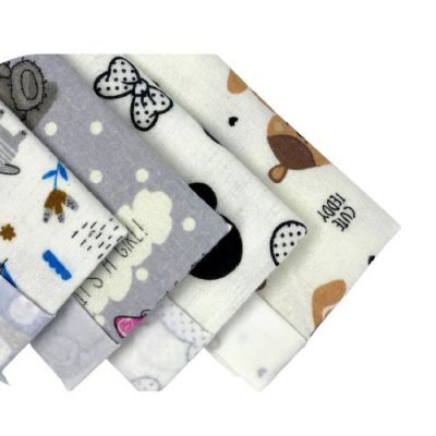 EGA KIDS Pieluchoceratka flanelowa 60x50 Mix kolorów, 1szt.