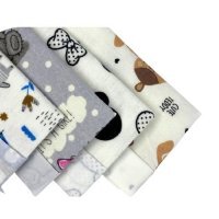 EGA KIDS Pieluchoceratka flanelowa 60x50 Mix kolorów, 1szt.