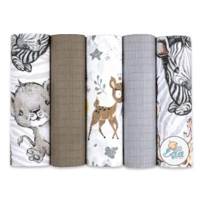 EGA KIDS Pieluchy tetrowe 70x80cm zestaw 5 (6797), 5 szt.