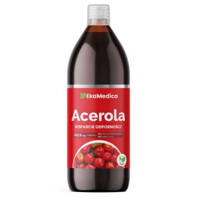 EKAMEDICA ACEROLA sok z aceroli 100%  1000 ml