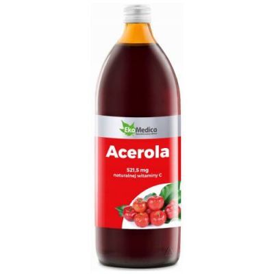 EKAMEDICA ACEROLA sok z aceroli 100% 500 ml