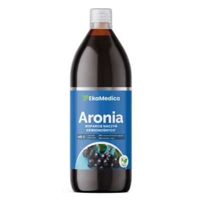 EKAMEDICA ARONIA sok z aronii 100% 1000 ml