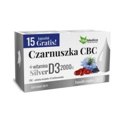 EkaMedica Czarnuszka CBC Silver, 75kaps.