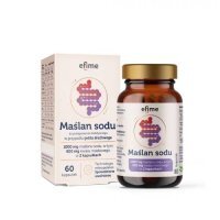 EkaMedica Efime Maślan Sodu 1000 mg, 60 kaps.