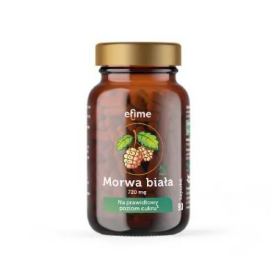 Ekamedica Efime morwa biała 720 mg, 90 kaps.