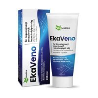 EkaMedica EkaVeno Żel do pielęgnacji zmęczonych i opuchniętych nóg, 200ml
