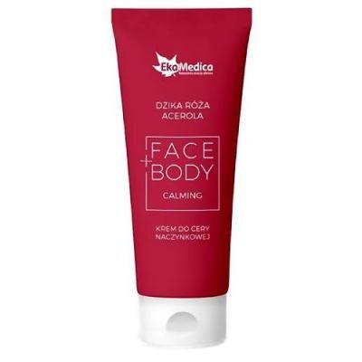 EKAMEDICA FACE + BODY Krem do cery naczynkowej Dzika Róża+Acerola 100 ml