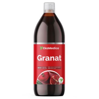 EKAMEDICA GRANAT sok z owoców granatowca 1000 ml