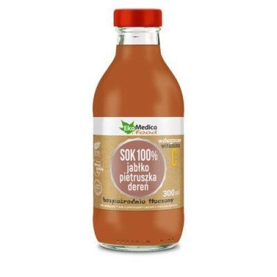 Ekamedica Jabłko pietruszka dereń sok, 300ml