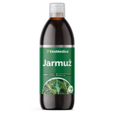 EKAMEDICA JARMUŻ 100% sok z jarmużu 500 ml